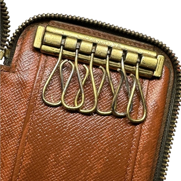LOUIS VUITTON VINTAGE ZIPPY MONOGRAM 6 KEY CASE/CARD HOLDER - Picture 10 of 14